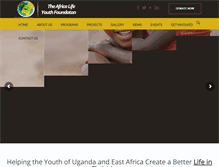 Tablet Screenshot of africalyf.org